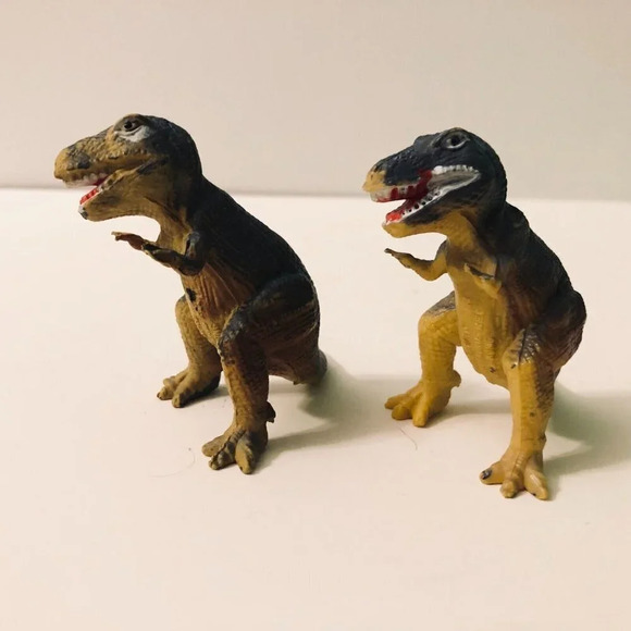 Vintage 1972 Inpro Lot of 8 Dinosaur Toy Figures Hong  Kong - Picture 13 of 16